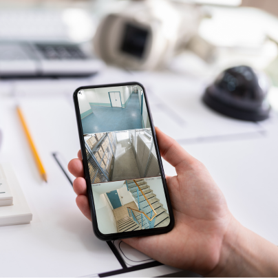 Tuscaloosa security camera feed on cell phone